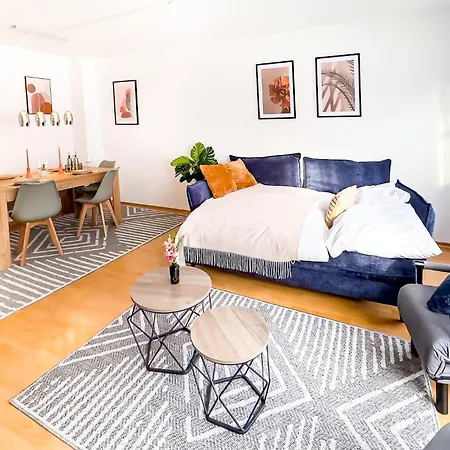 Lägenhet Moderne 3-zimmer-wohnung Im Zentrum- Tiefgarage Inklusive, Smart-tv, Shopping & Sightseeing Ums Eck Augsburg