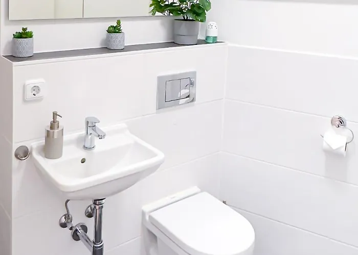 Moderne 3-zimmer-wohnung Im Zentrum- Tiefgarage Inklusive, Smart-tv, Shopping & Sightseeing Ums Eck Aψβούργη